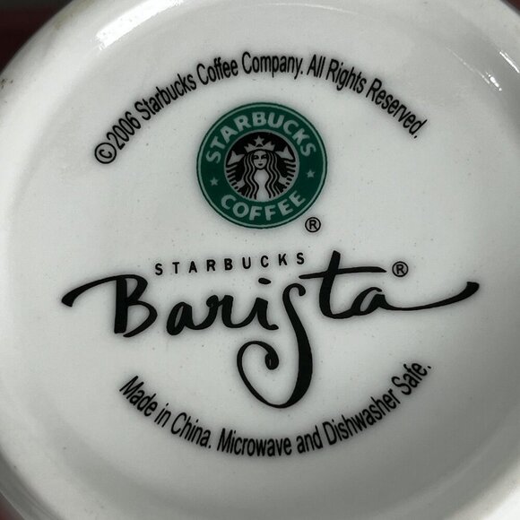 VINTAGE Starbucks 2006 Abby Mug - Barista Ed.16fl.oz. EUC - Picture 3 of 4